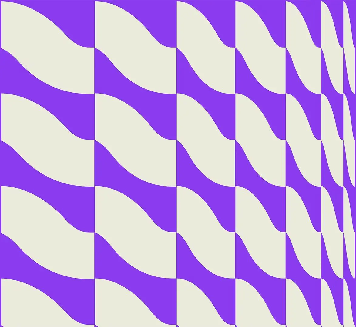 A purple and white pattern is shown.